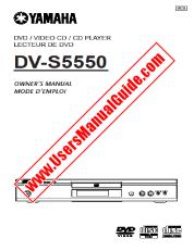 Voir DV-S5550 pdf MODE D'EMPLOI