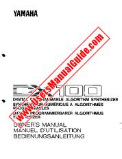 Ver DX100 pdf Manual De Propietario (Imagen)