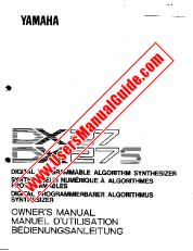 Ver DX27 pdf Manual De Propietario (Imagen)