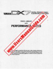 Voir DX7 pdf Voix Library (Image)