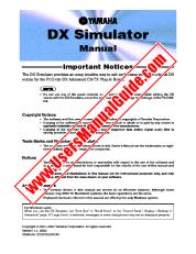Ansicht PLG150-DX pdf DX Simulator Bedienungsanleitung