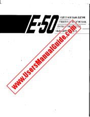 Ver E-50 pdf Manual De Propietario (Imagen)