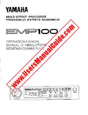 Vezi EMP100 pdf Manualul proprietarului (imagine)