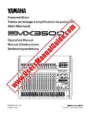 Voir EMX3500 pdf Mode d'emploi