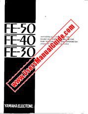 Vezi FE-40 pdf Manualul proprietarului (imagine)