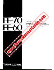 Ver FE-70 pdf Manual De Propietario (Imagen)