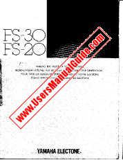 View FS-30 pdf Owner's Manual (Image)