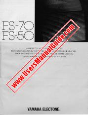 Voir FS-70 pdf Manuel du propriétaire (de l'image)