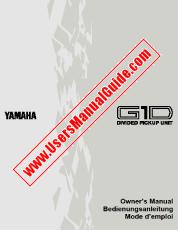 Ver G1D pdf El manual del propietario