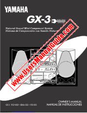 Ver GX-3 pdf EL MANUAL DEL PROPIETARIO