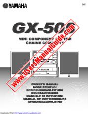 Visualizza GX-505RDS pdf MANUALE DEL PROPRIETARIO