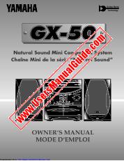 View GX-50 pdf OWNER'S MANUAL