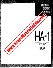 Visualizza HA-1 pdf Manuale del proprietario (immagine)