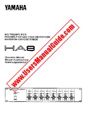 Vezi HA8 pdf Manualul proprietarului (imagine)