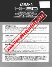 Ver HH80 pdf Manual De Propietario (Imagen)