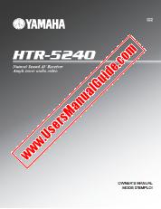 View HTR-5240 pdf OWNER'S MANUAL