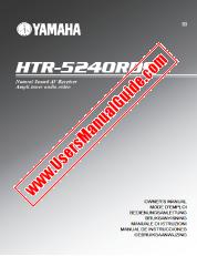 View HTR-5240RDS pdf OWNER'S MANUAL