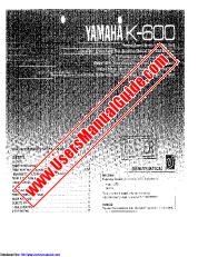 Vezi K-600 pdf MANUAL DE