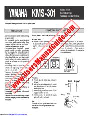 Visualizza KMS-301 pdf MANUALE DEL PROPRIETARIO