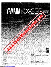Ver KX-330 pdf EL MANUAL DEL PROPIETARIO