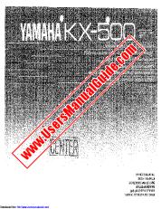 Ver KX-500 pdf EL MANUAL DEL PROPIETARIO