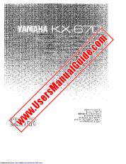 Visualizza KX-670 pdf MANUALE DEL PROPRIETARIO