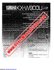 Voir KX-W900 pdf PROPRIÉTAIRE Mamual