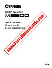 Ver M2500 pdf El manual del propietario