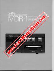 View MDR-1 pdf Owner's Manual (Image)