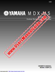 Ver MDX-M5 pdf EL MANUAL DEL PROPIETARIO