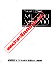 Ver ME-200 pdf Manual De Propietario (Imagen)