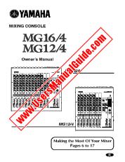 Ver MG16/4 pdf El manual del propietario