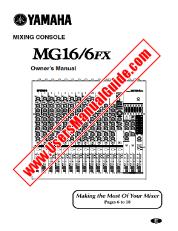 Voir MG6FX pdf Mode d'emploi