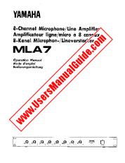 View MLA7 pdf Owner's Manual (Image)