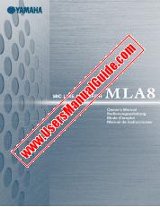 View MLA8 pdf Owner's Manual