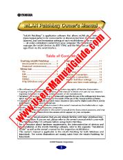 Ver mLAN Patchbay pdf El manual del propietario