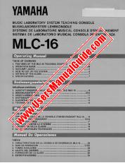 Voir MLC-16 pdf Manuel du propriétaire (de l'image)
