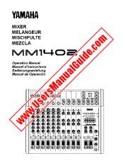 Ver MM1402 pdf El manual del propietario
