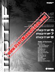 Voir MOTIF6 pdf Liste des données