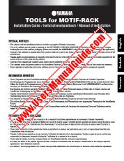 Ansicht MOTIF-RACK pdf Werkzeuge für MOTIF-RACK Installationsanleitung