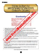 Ver MOTIF7 Voice Editor pdf El manual del propietario