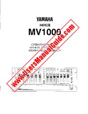 Vezi MV1000 pdf Manualul proprietarului (imagine)