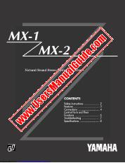Vezi MX-1 pdf MANUAL DE