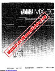 Voir MX-50 pdf MODE D'EMPLOI