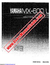 Voir MX-600 pdf MODE D'EMPLOI