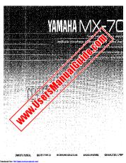 Voir MX-70 pdf MODE D'EMPLOI