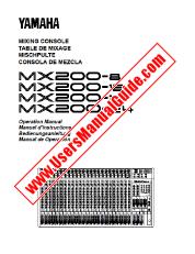 Ver MX200-8 pdf El manual del propietario