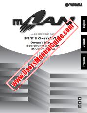 Ver MY16-mLAN pdf El manual del propietario
