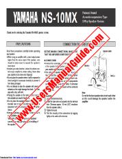 View NS-10MX pdf OWNER'S MANUAL