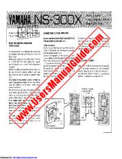 View NS-300X pdf OWNER'S MANUAL